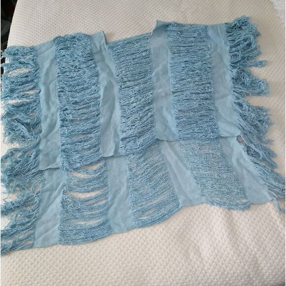 Beach cover BOHO baby blue - Picture 4 of 8